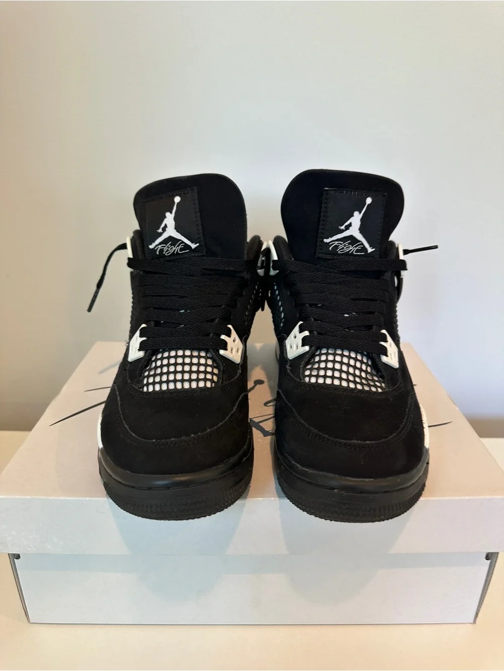 Air Jordan 4 Retro GS 'White Thunder' 7Y